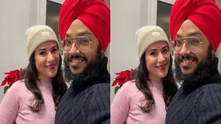 Desi Punjabi Wife Blowjob and Fucking