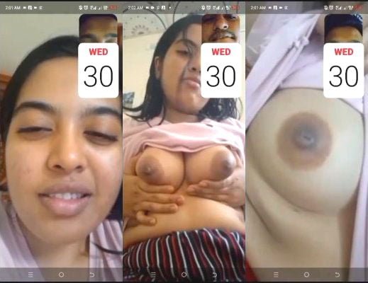 Viral MMS Porn of Cute Desi Girl Shows Boobs and pussy