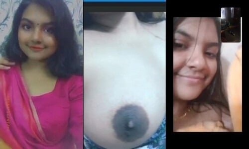 Desimms of Cute Girl Shows Boobs On VC