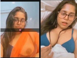 Viral MMS Porn of Collage Girl Showing Own Boobs