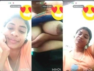  Cute Desi Girl Shows Boobs On VC viral mms xxx